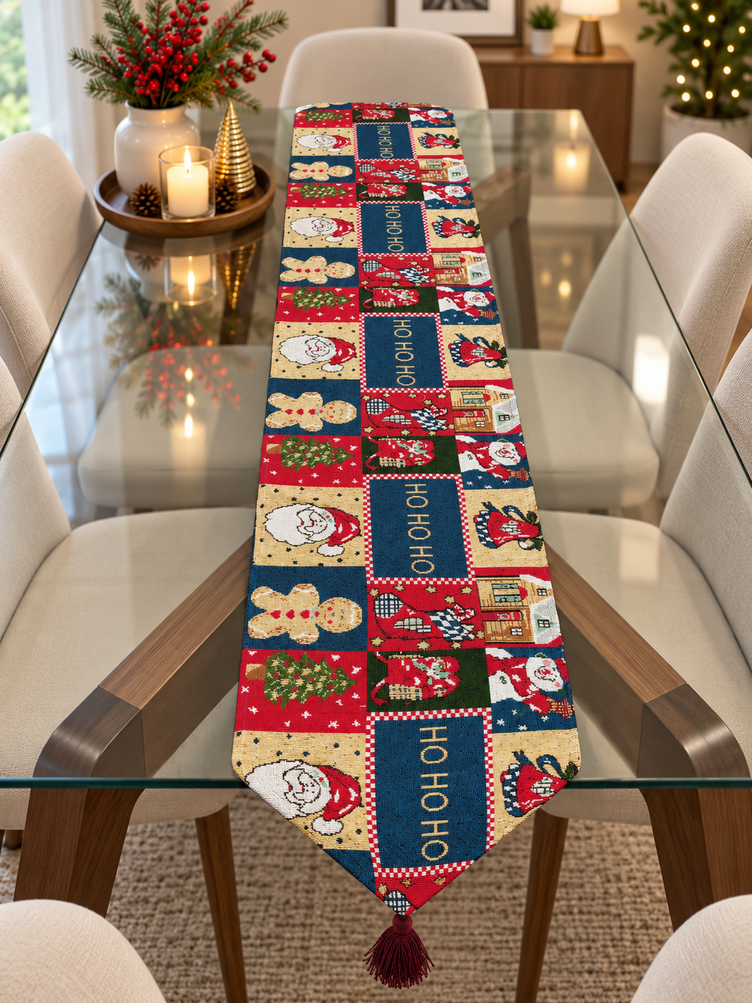 🎄 Camino de Mesa Navideño Premium 🎄