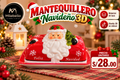 Mantequillera Navideña 3D de Cerámica – Diseño Santa Claus