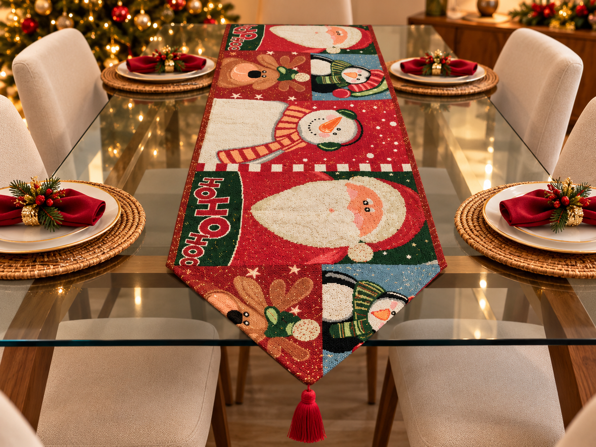 🎄 Camino de Mesa Navideño Premium 🎄
